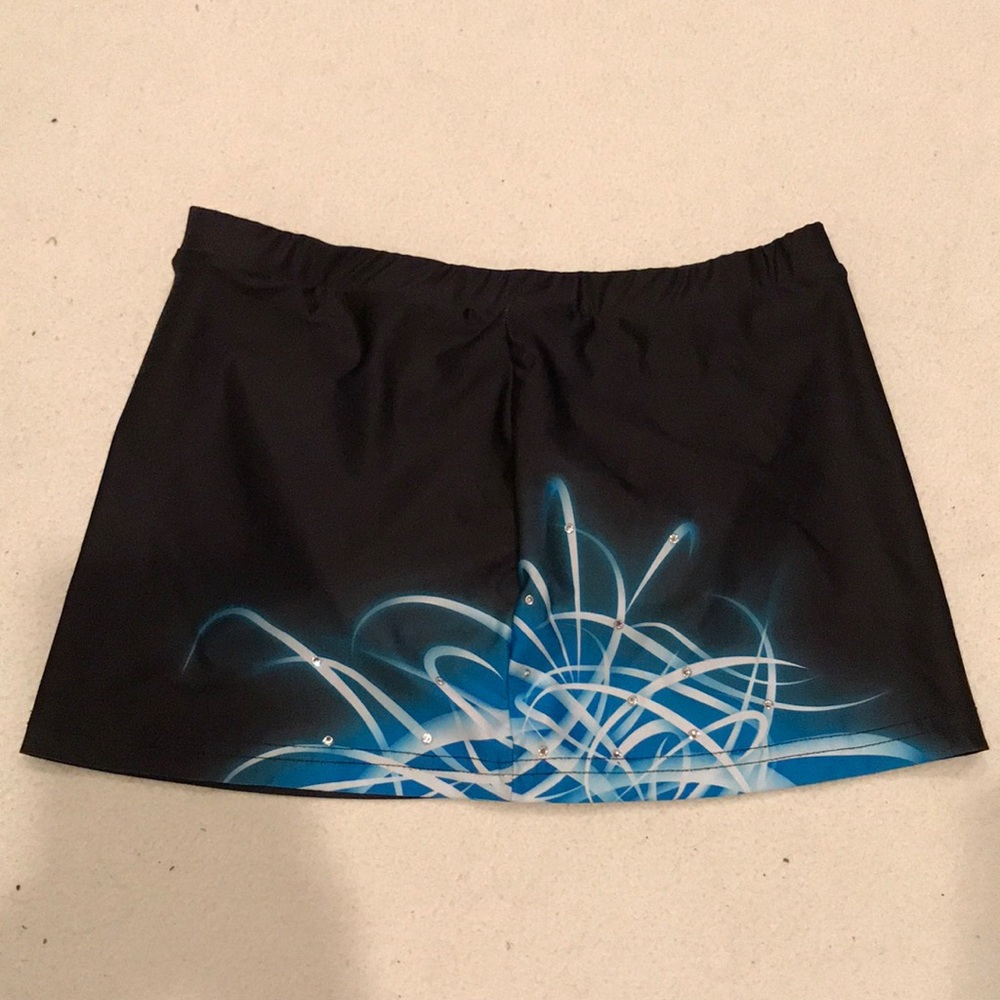 Varsity navy blue skorts